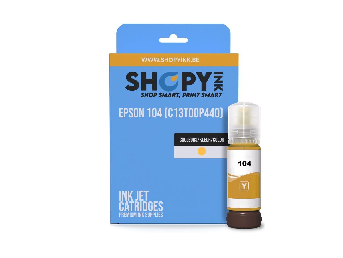 Epson 104 (C13T00P440) – Cartucho de tinta Amarillo Compatible