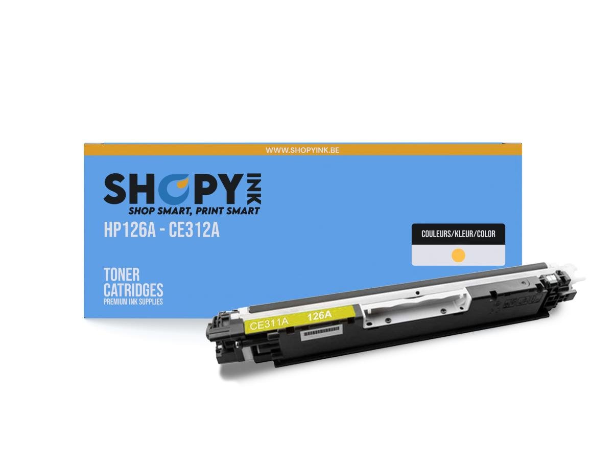 HP 126A (CE312A) – Tóner Amarillo Compatible