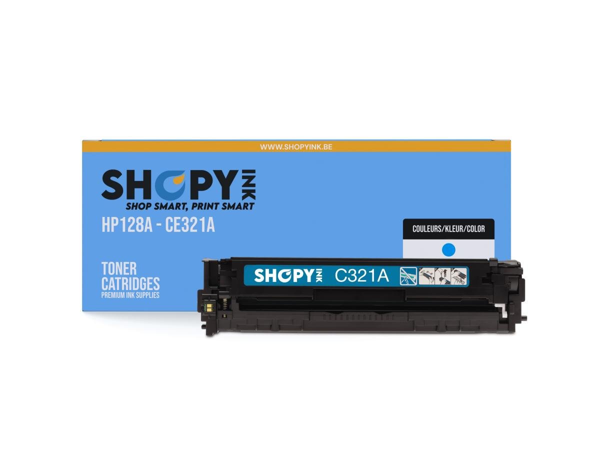 HP 128A (CE321A) – Tóner Cian Compatible
