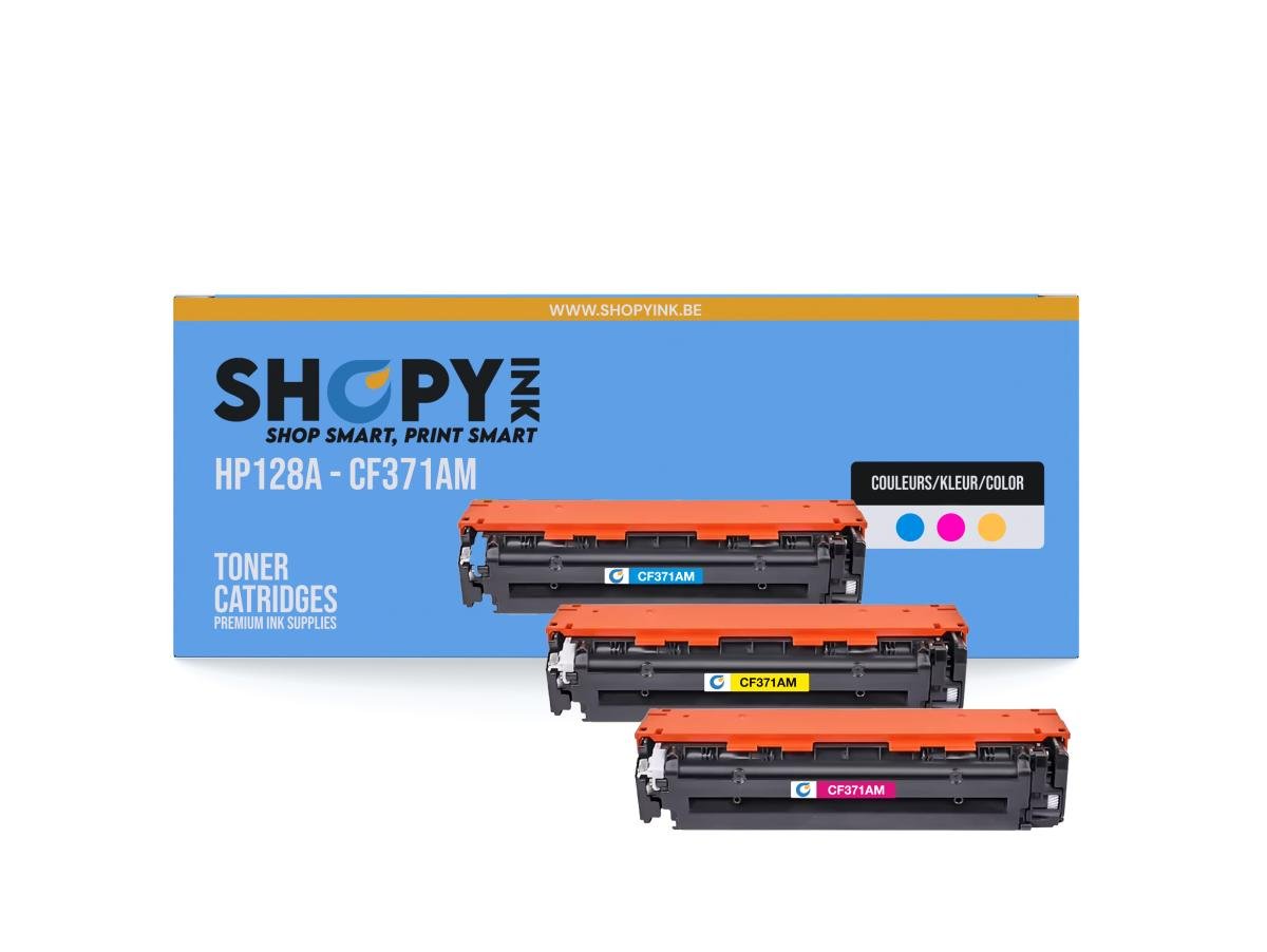 HP 128A (CF371AM) – Tóner Color Compatible