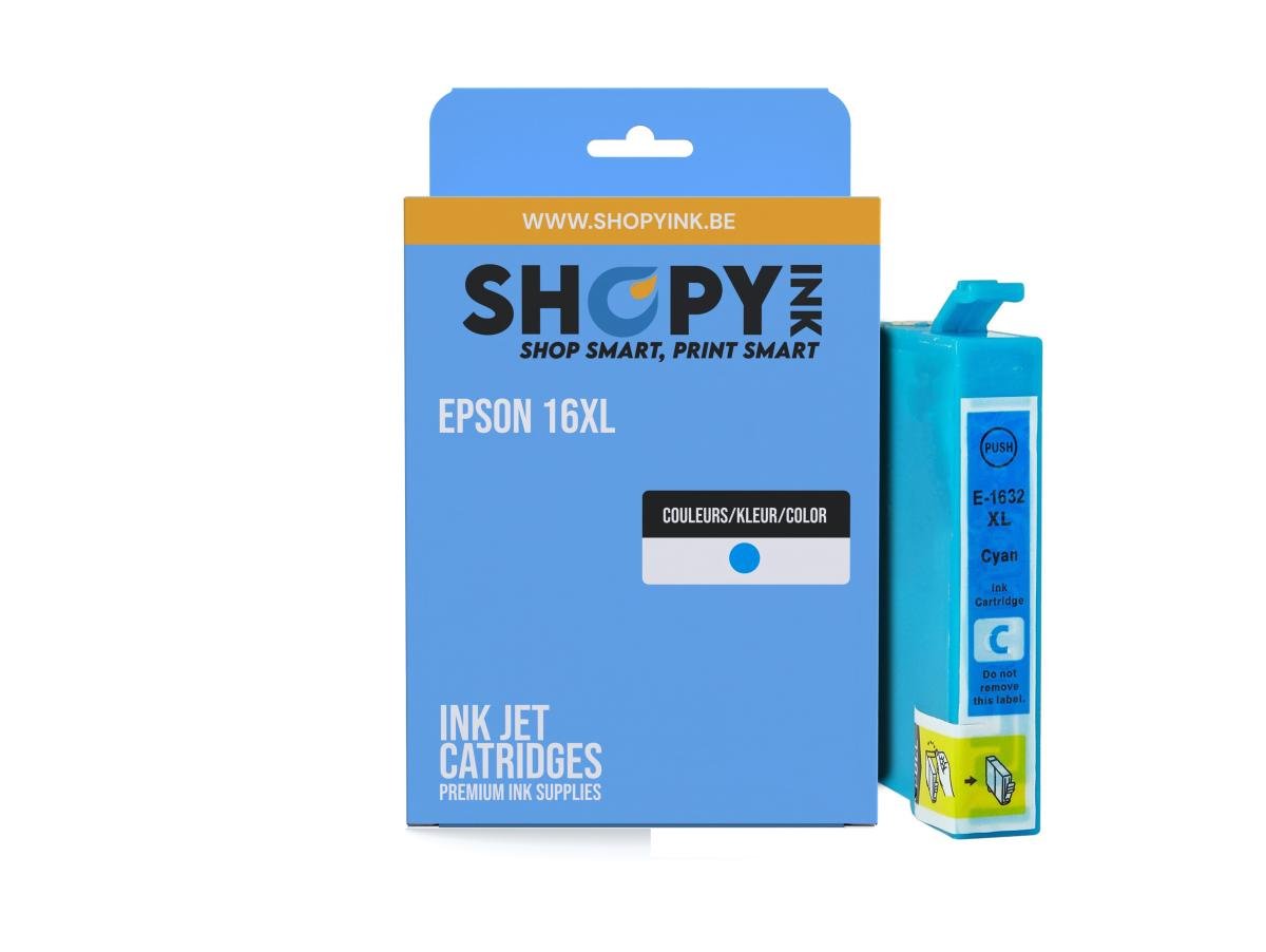 Epson 16 XL (C13T16324012) – Cartucho de tinta Cian Compatible
