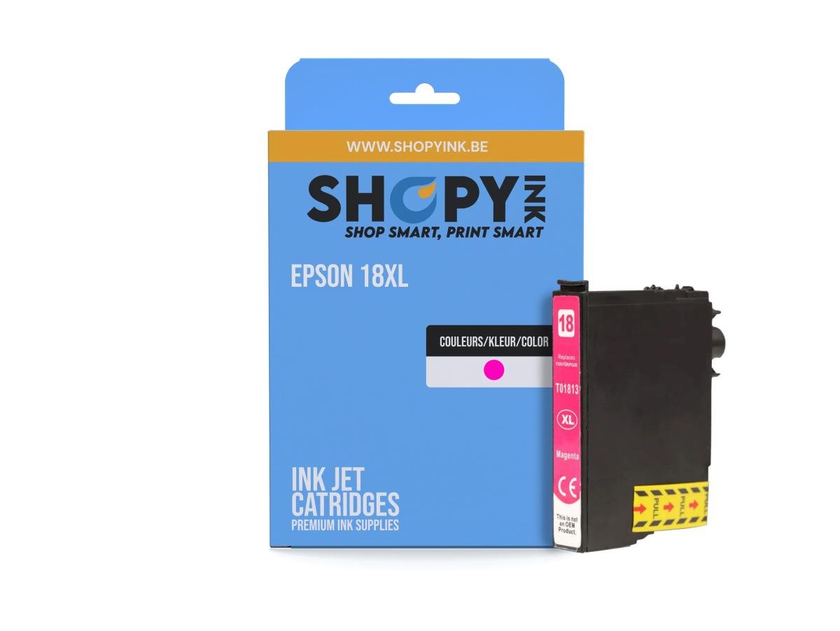 Epson 18 XL (C13T18134012) – Cartucho de tinta Magenta Compatible