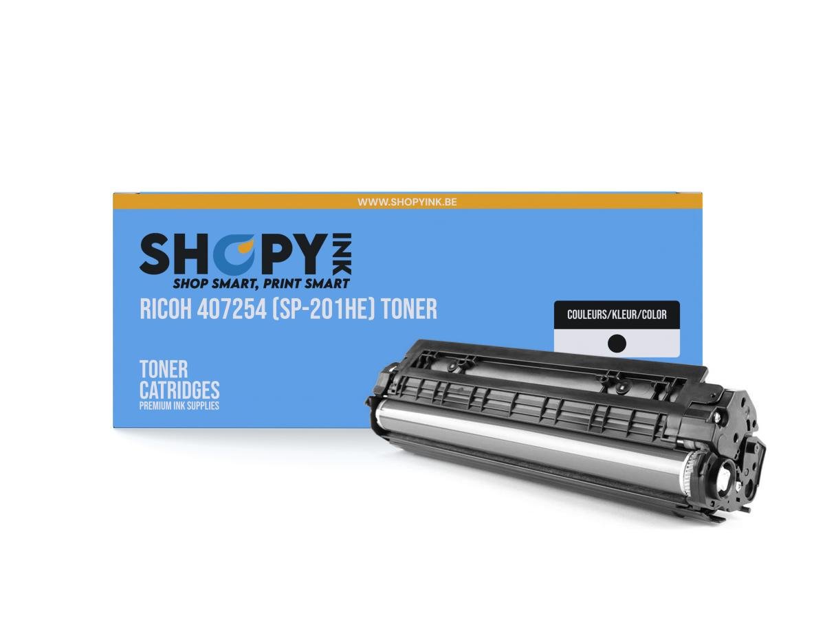 Ricoh 201 (407254) – Tóner Negro Compatible
