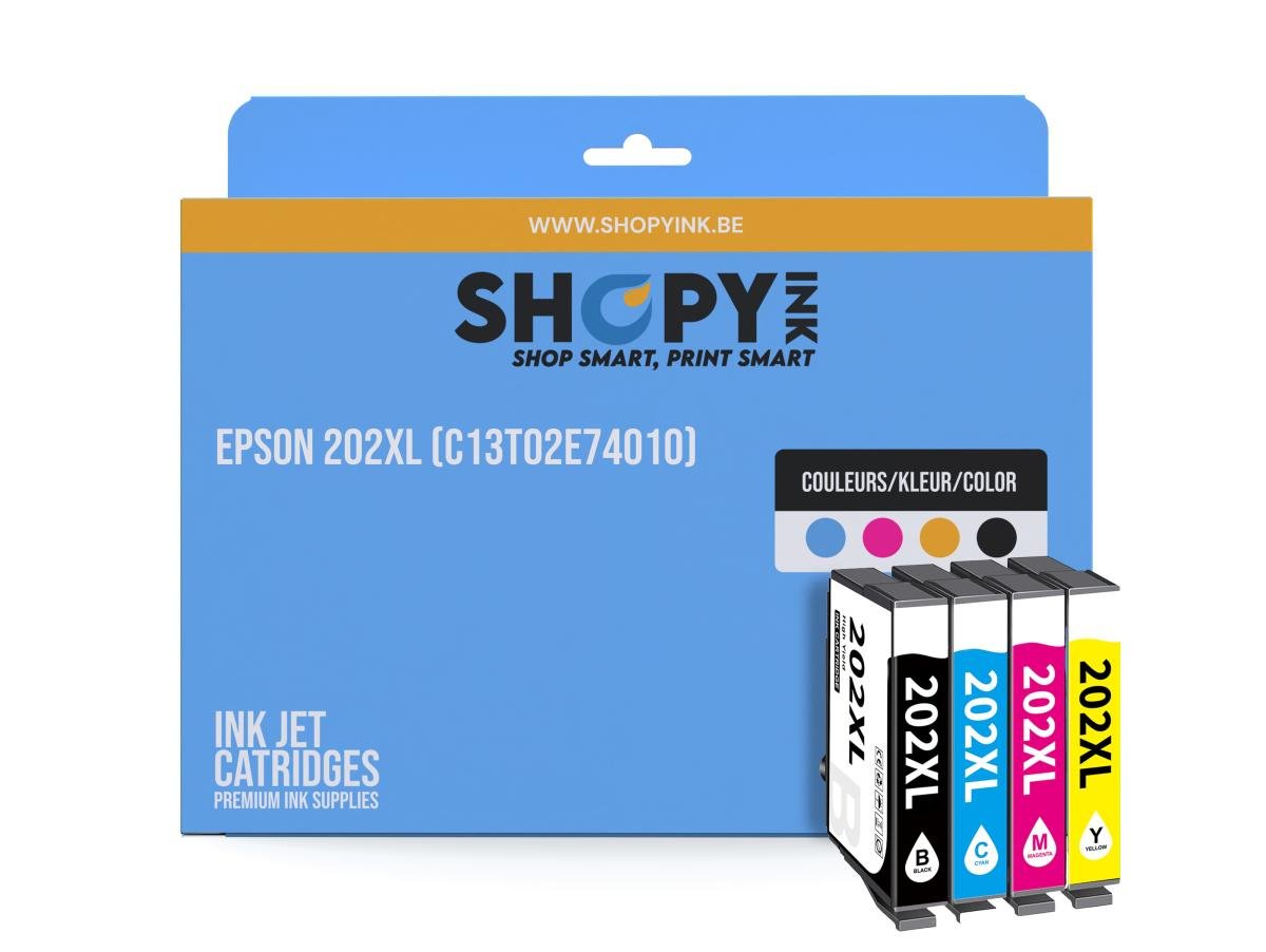 Epson 202 XL (C13T02G14010) – Pack de cartuchos de tinta compatible
