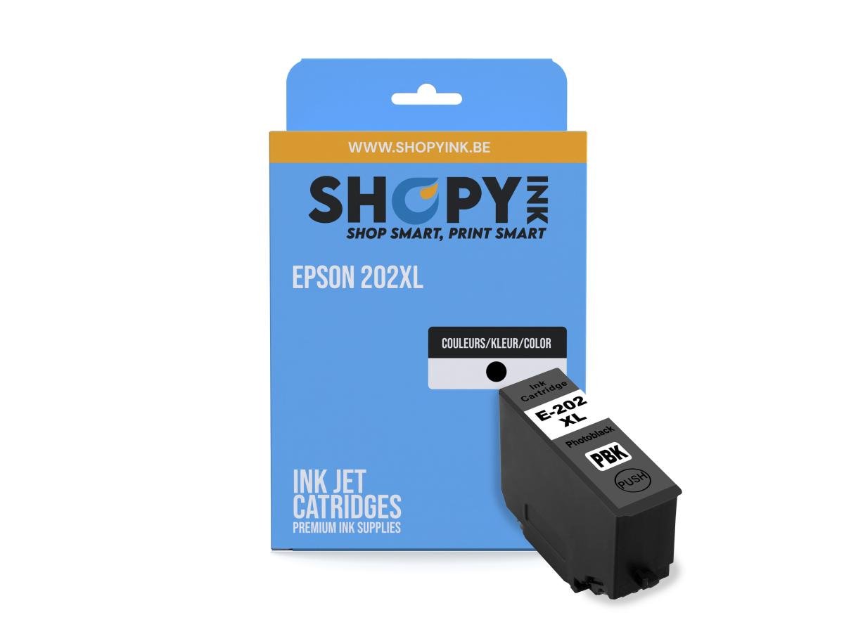 Epson 202 XL (C13T02H14010) – Cartucho de tinta Foto Negro Compatible