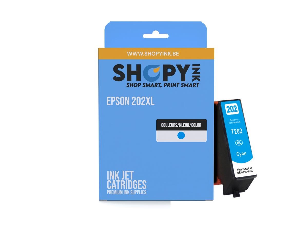 Epson 202 XL (C13T02H24010) – Cartucho de tinta Cian Compatible