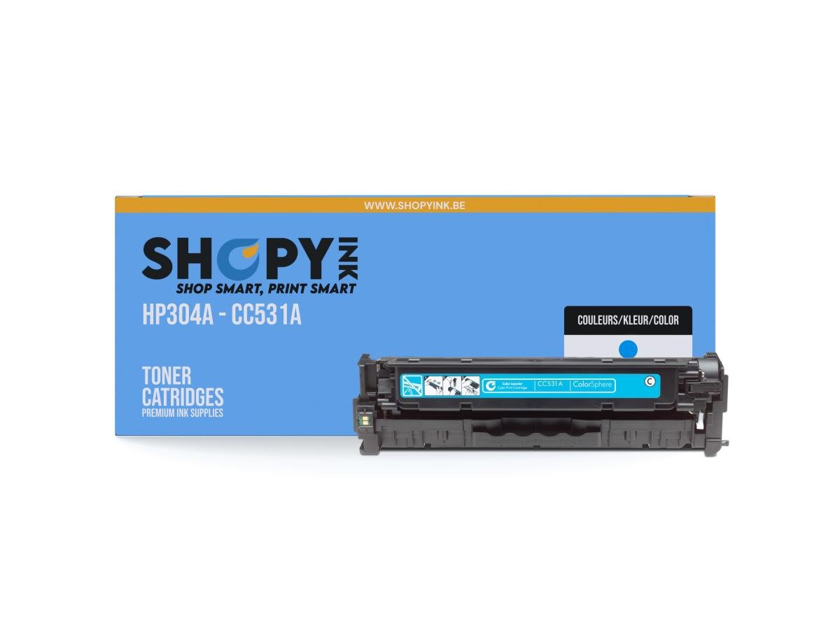 HP 304A (CC531A) – Tóner Cian Compatible
