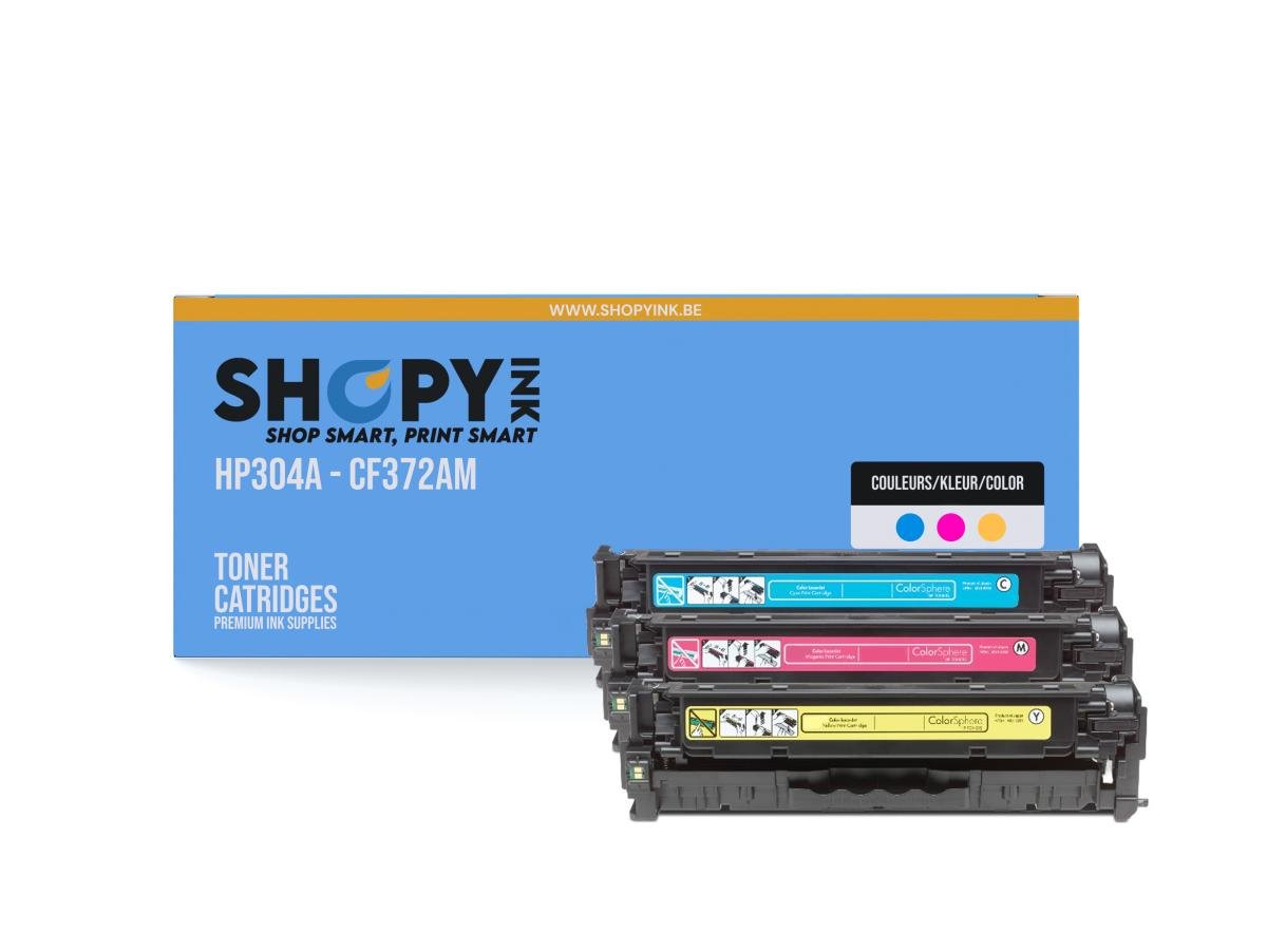 HP 304A (CF372AM) – Tóner Color Compatible