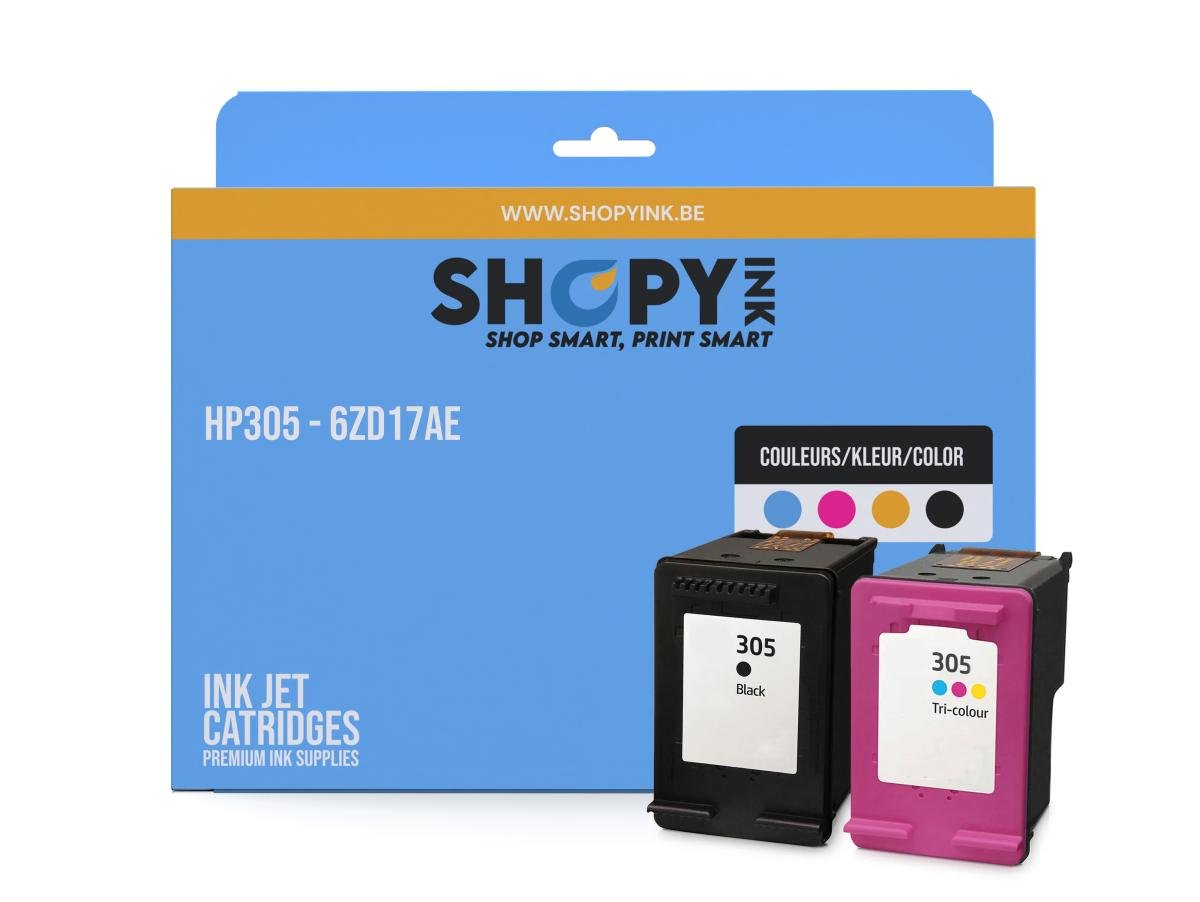 HP 305 (6ZD17AE) – Pack de cartuchos de tinta compatible