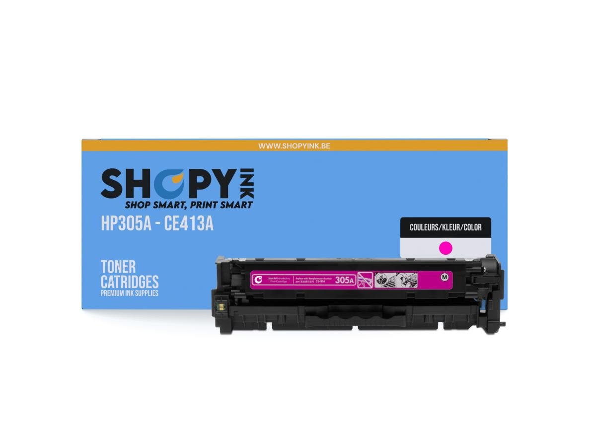 HP 305A (CE413A) – Tóner Magenta Compatible