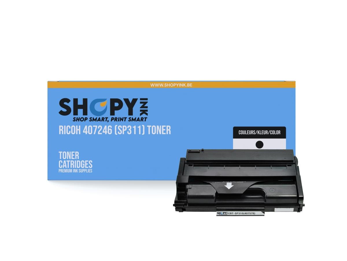 Ricoh 311 (407246) – Tóner Negro Compatible
