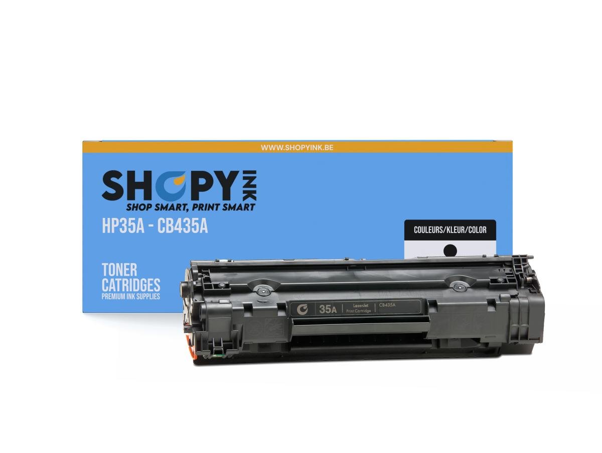 HP 35A (CB435A) – Tóner Negro Compatible