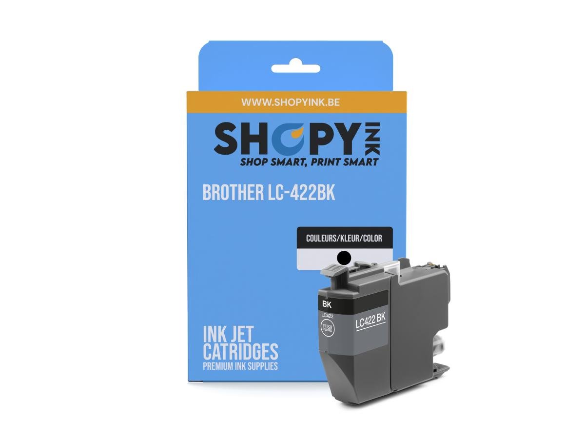 Brother 422 (LC-422BK) – Cartucho de tinta Negro Compatible