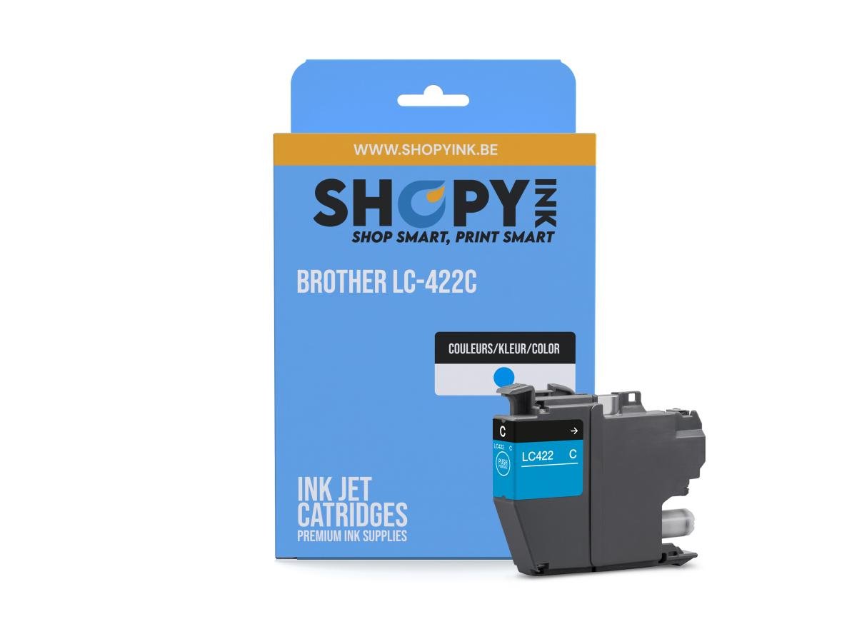 Brother 422 (LC-422C) – Cartucho de tinta Cian Compatible