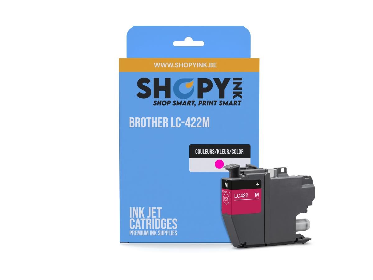 Brother 422 (LC-422M) – Cartucho de tinta Magenta Compatible