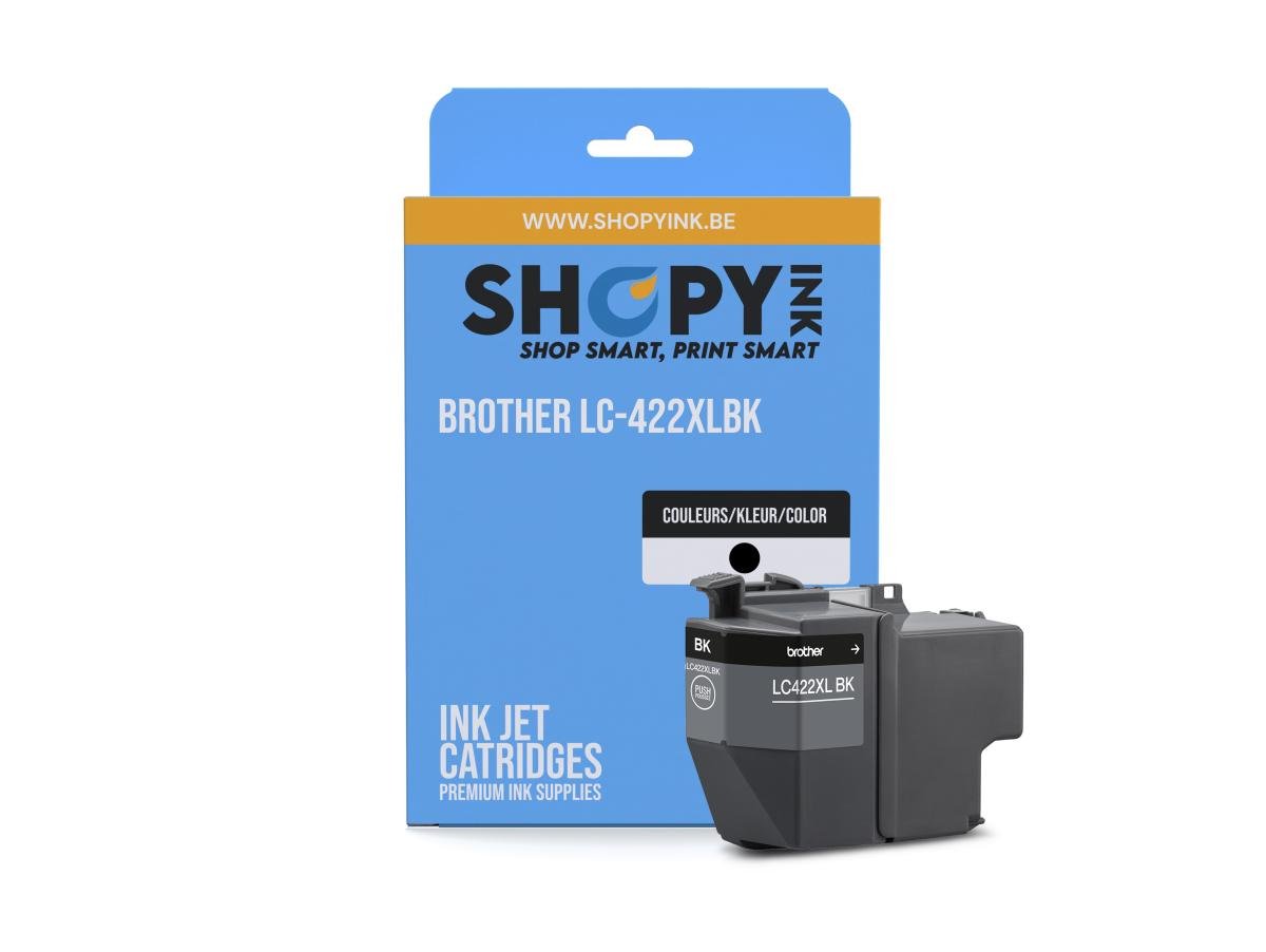 Brother 422 XL (LC-422XLBK) – Cartucho de tinta Negro Compatible