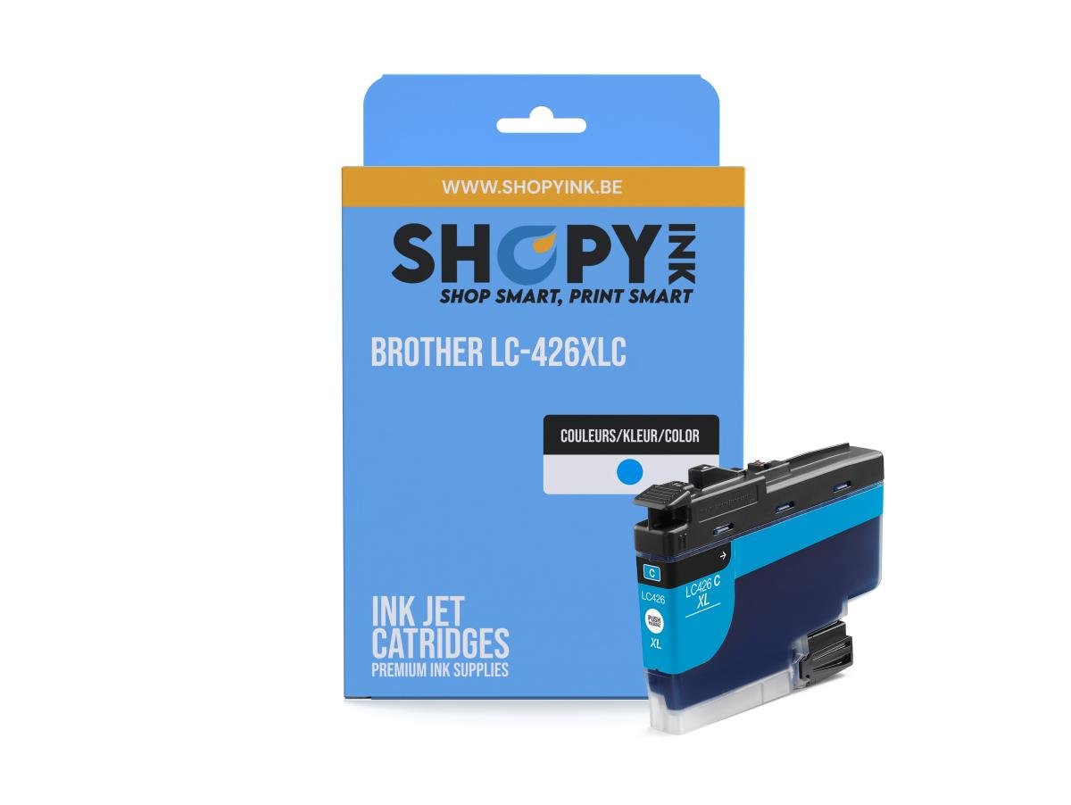 Brother 426 (LC-426XLC) – Cartucho de tinta Cian Compatible