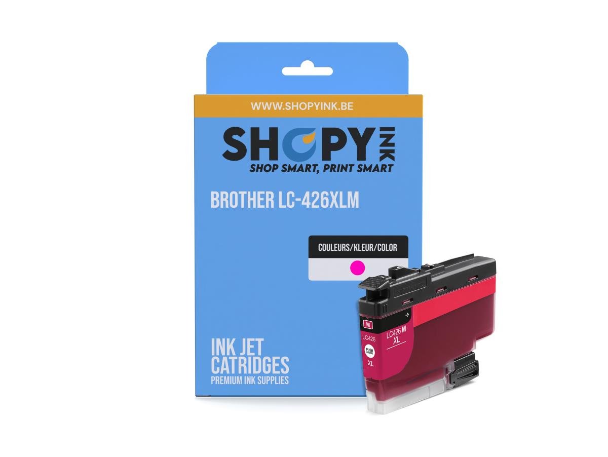 Brother 426 (LC-426XLM) – Cartucho de tinta Magenta Compatible