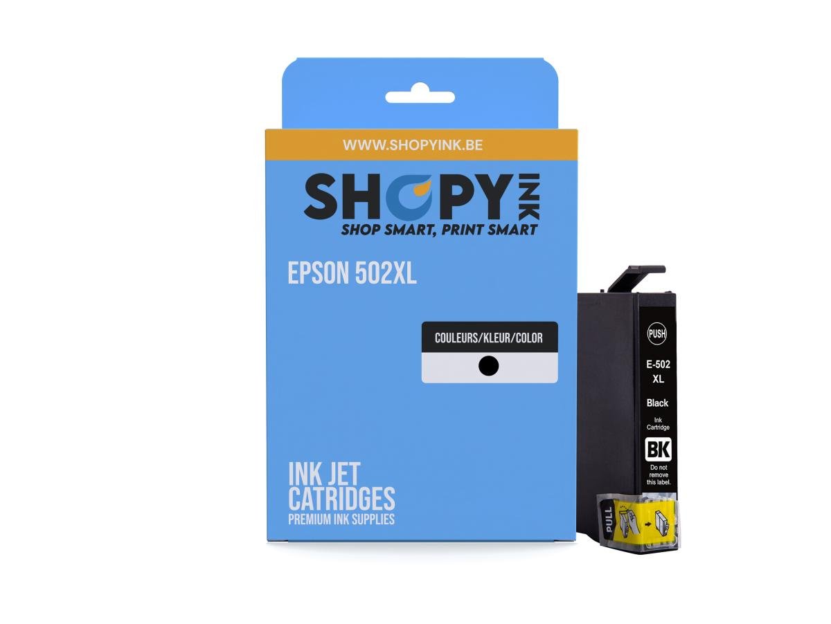 Epson 502 XL (C13T02W14010) – Cartucho de tinta Negro Compatible