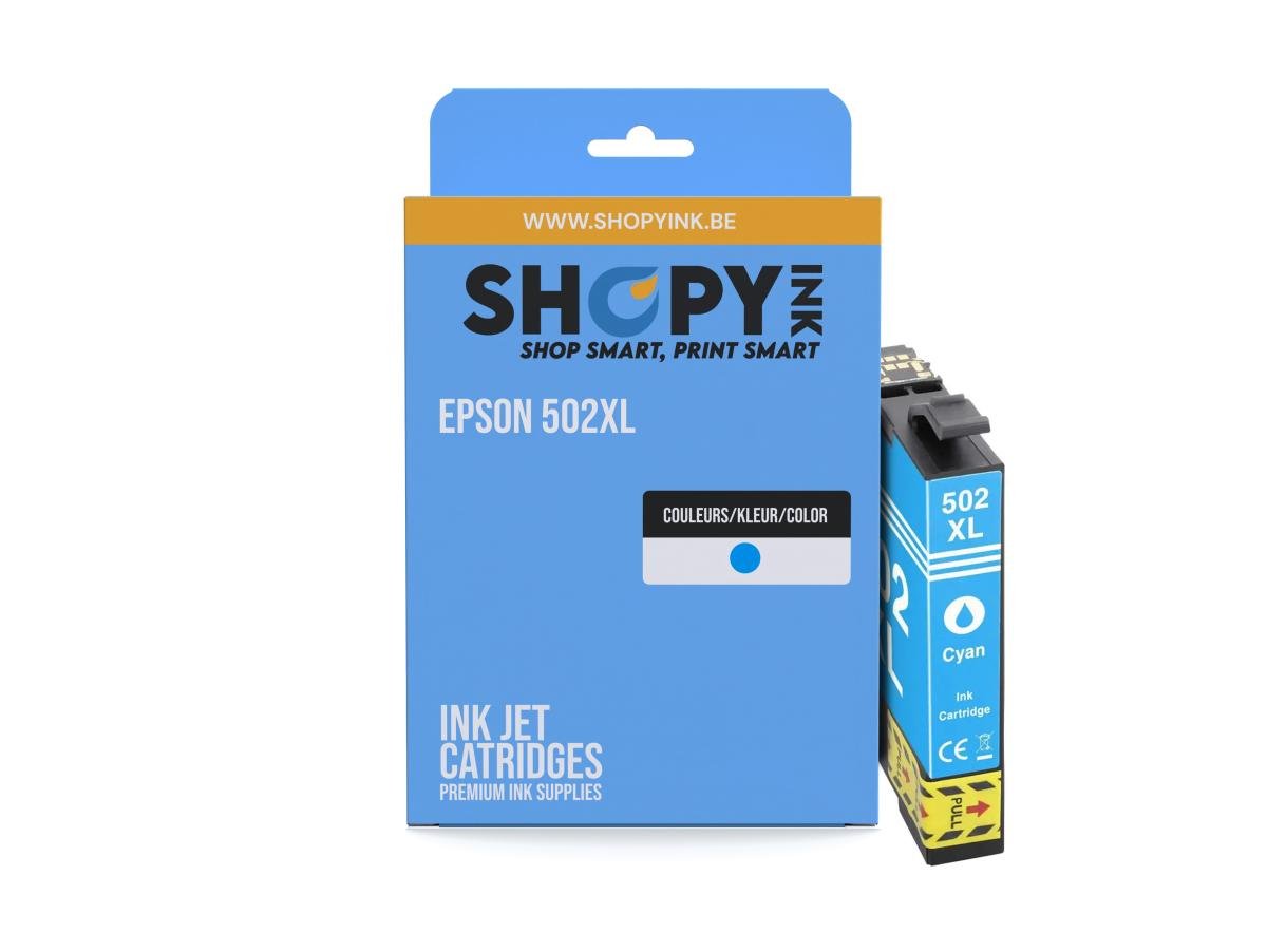Epson 502 XL (C13T02W24010) – Cartucho de tinta Cian Compatible