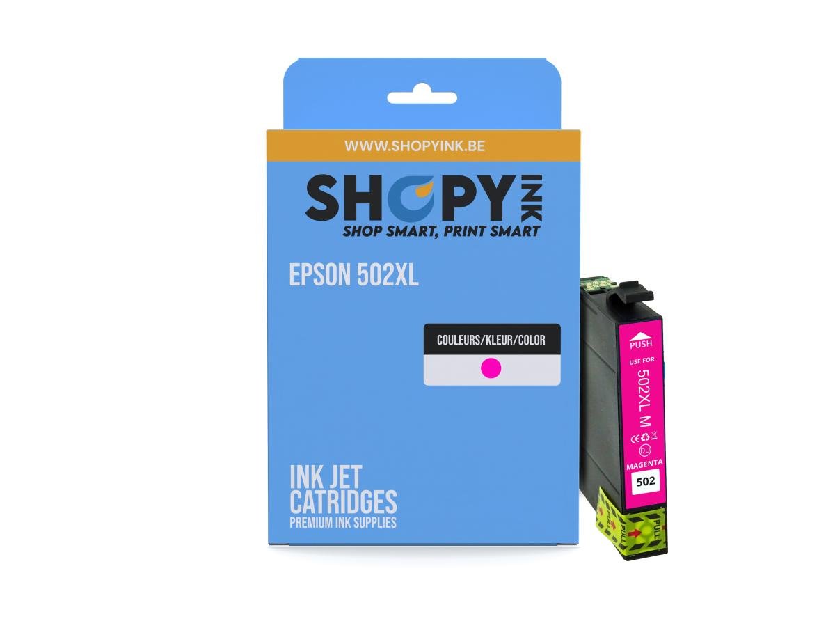 Epson 502 XL (C13T02W34010) – Cartucho de tinta Magenta Compatible