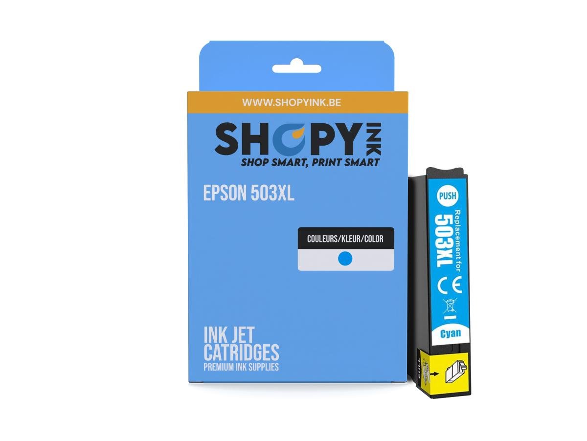 Epson 503 XL (C13T09R24010) – Cartucho de tinta Cian Compatible