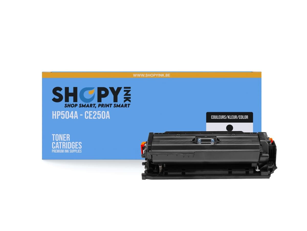 HP 504A (CE250A) – Tóner Negro Compatible