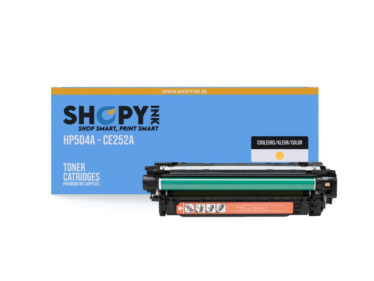 HP 504A (CE252A) – Tóner Amarillo Compatible