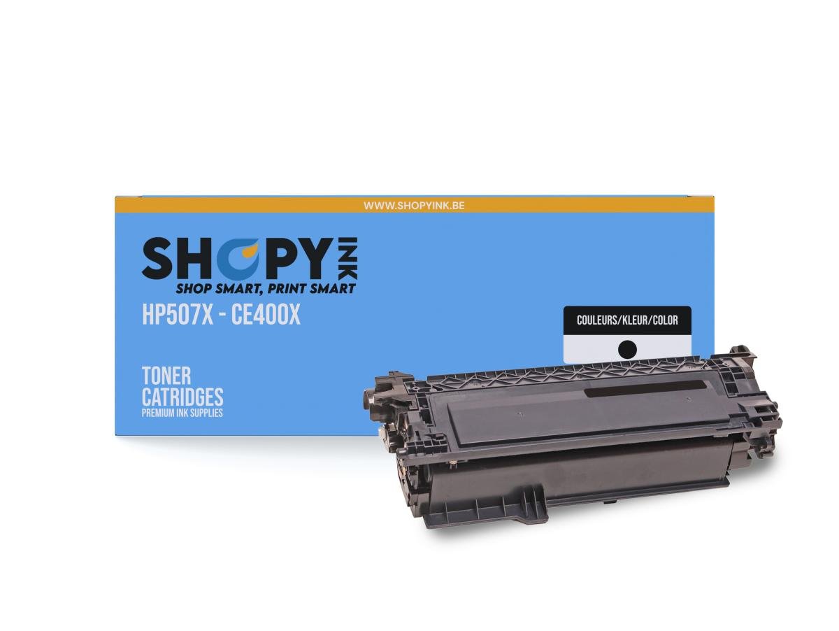 HP 507X (CE400X) – Tóner Negro Compatible