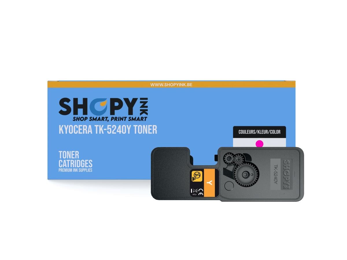 Kyocera 5240 (TK-5240Y) – Tóner Amarillo Compatible