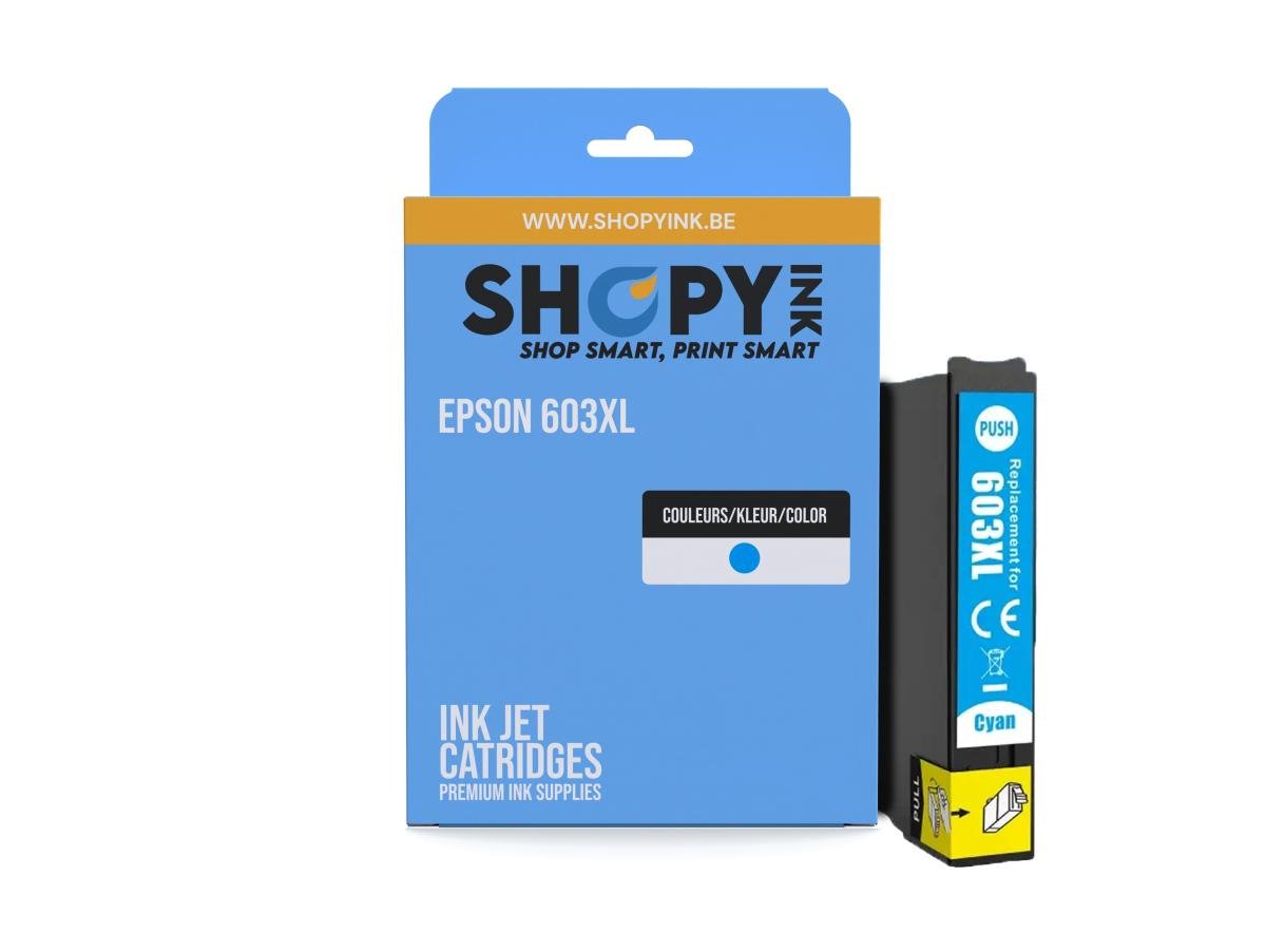 Epson 603 XL (C13T03A24010) – Cartucho de tinta Cian Compatible