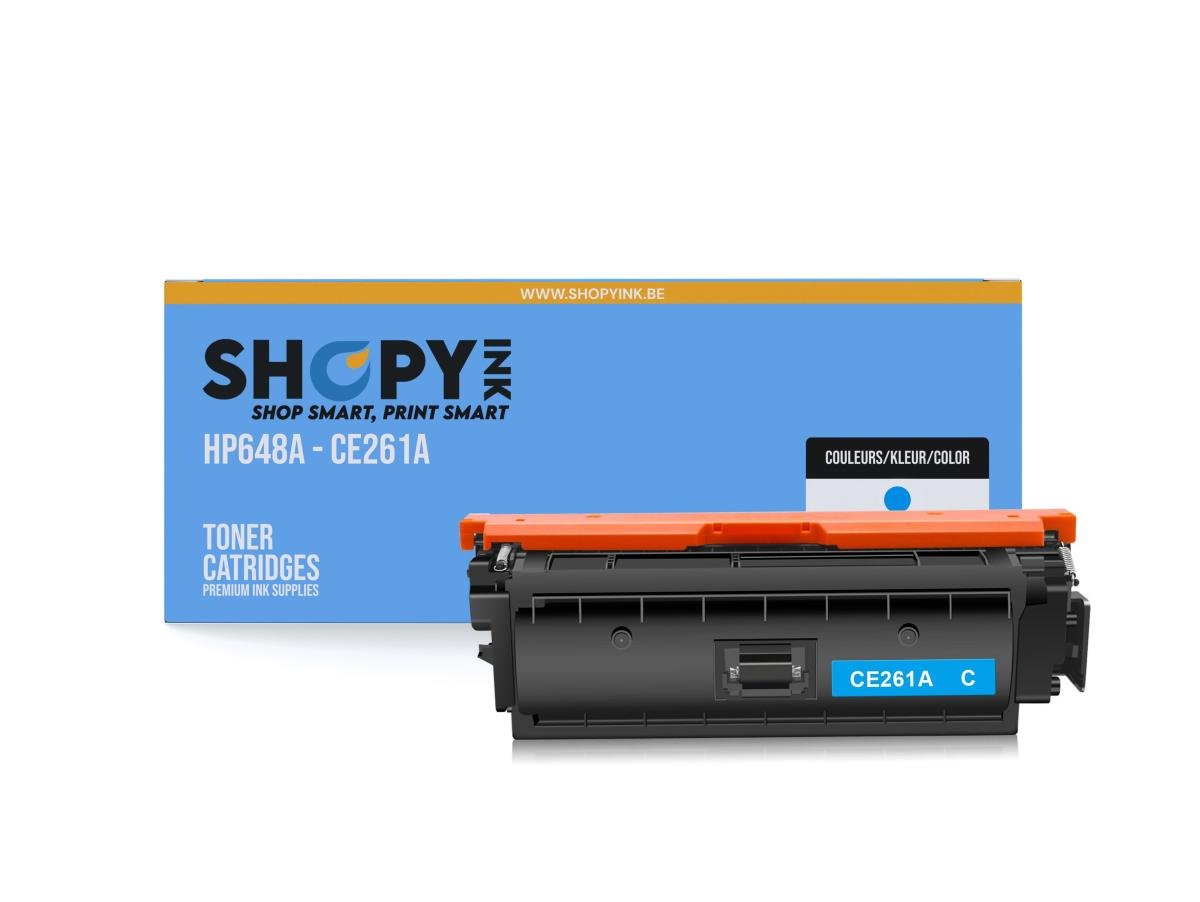 HP 648A (CE261A) – Tóner Cian Compatible