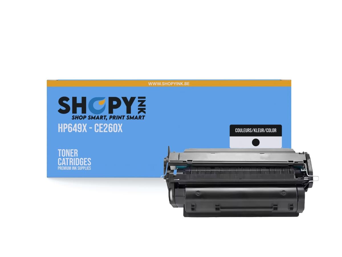 HP 649X (CE260X) – Tóner Negro Compatible