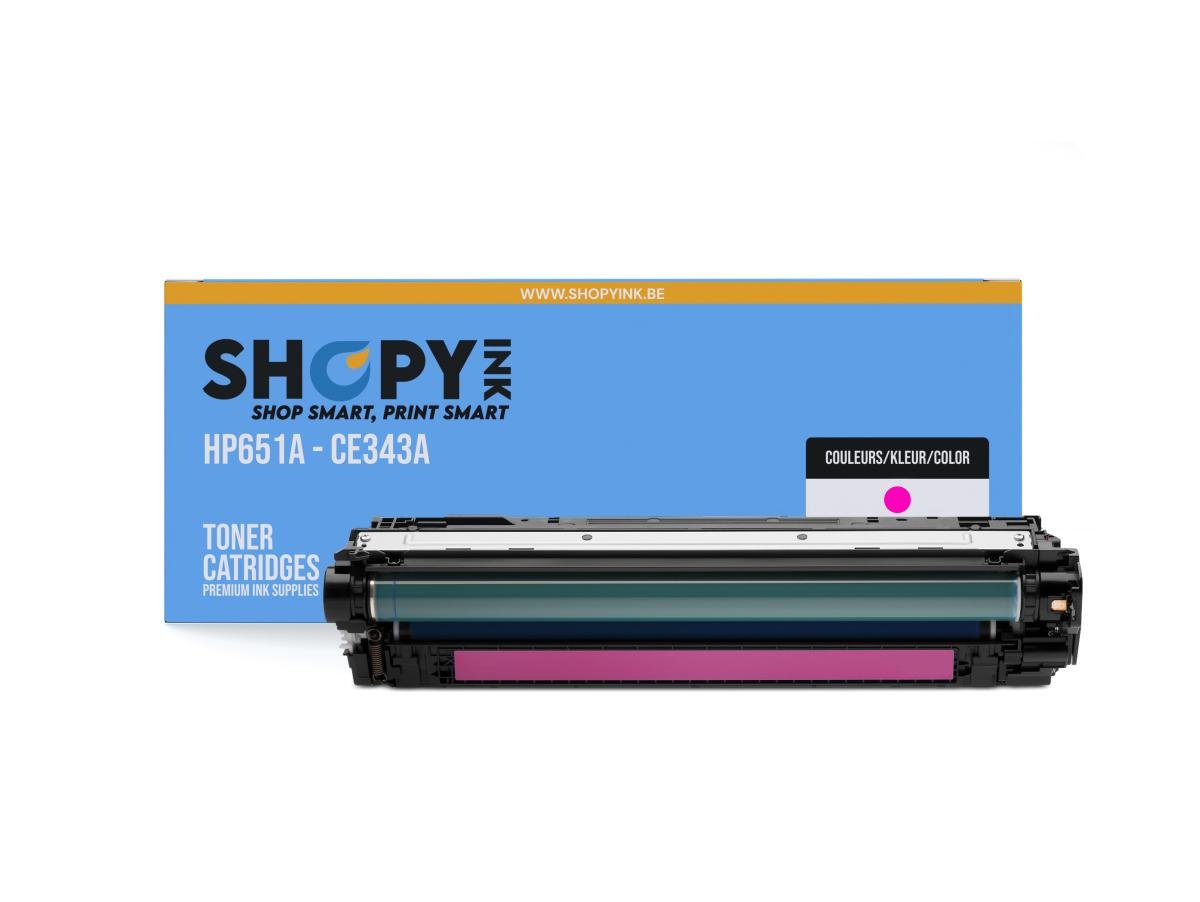 HP 651A (CE343A) – Tóner Magenta Compatible