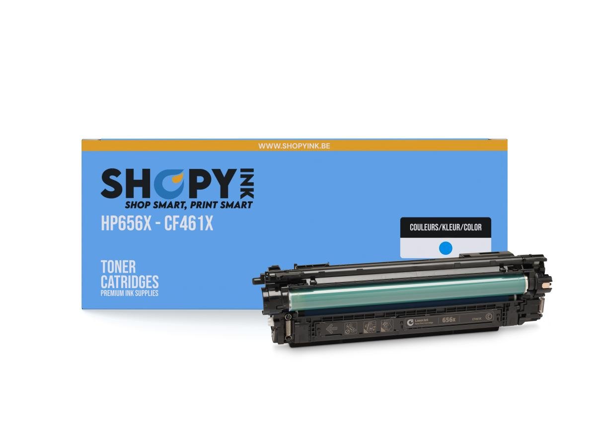 HP 656X (CF461X) – Tóner Cian Compatible