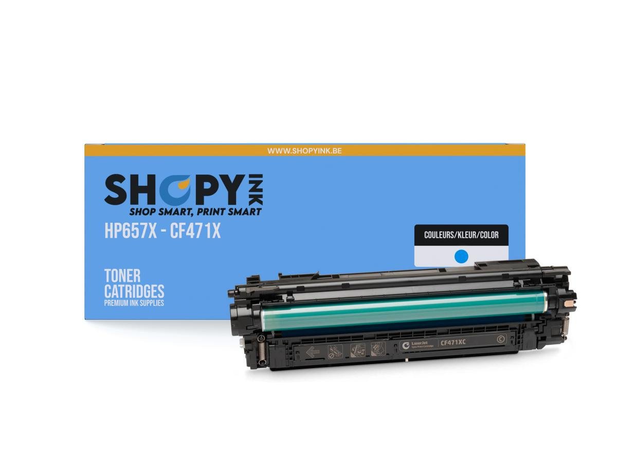 HP 657X (CF471X) – Tóner Cian Compatible