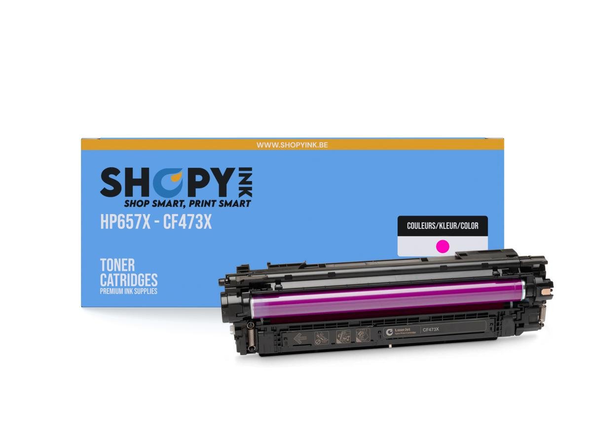 HP 657X (CF473X) – Tóner Magenta Compatible