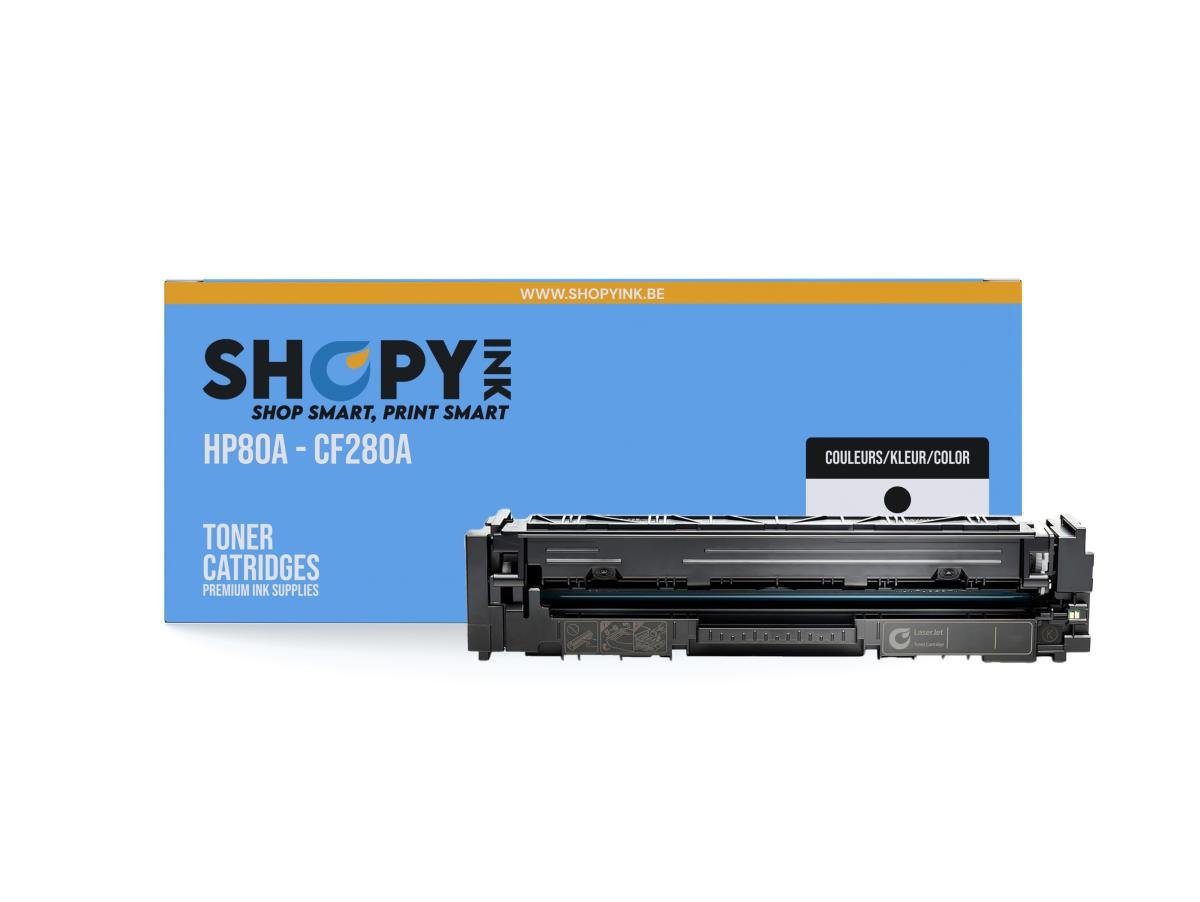 HP 80A (CF280A) – Tóner Negro Compatible