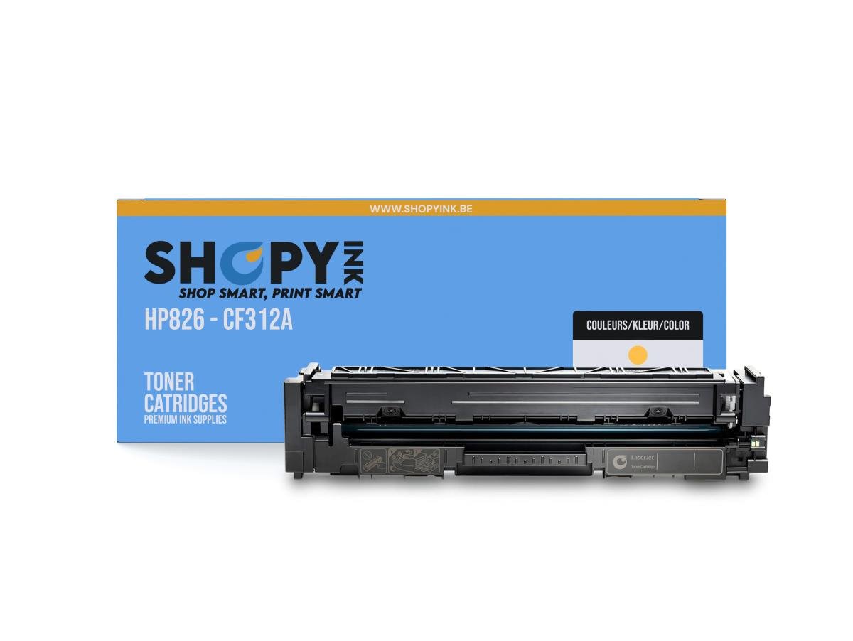 HP 826 (CF312A) – Tóner Amarillo Compatible