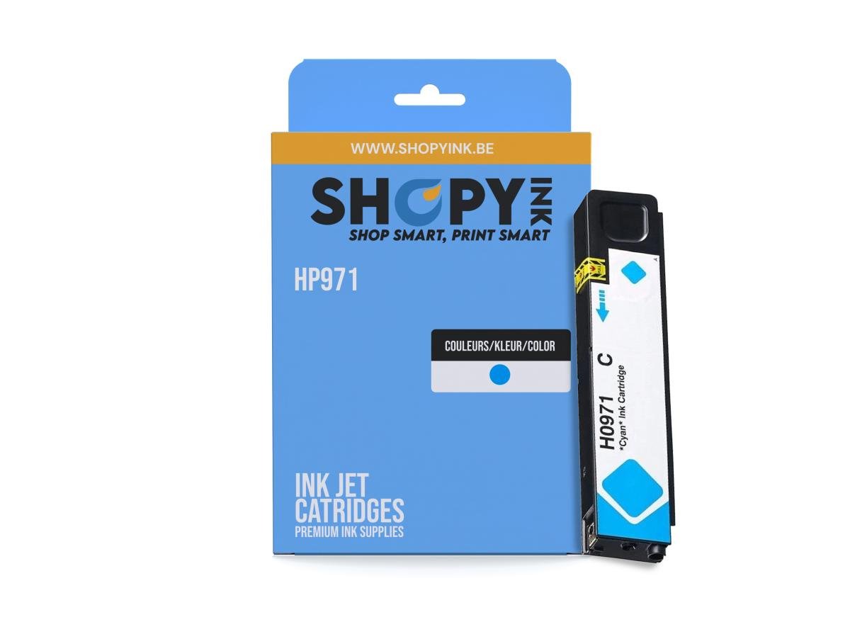 HP 971 (CN622AE) – Cartucho de tinta Cian Compatible