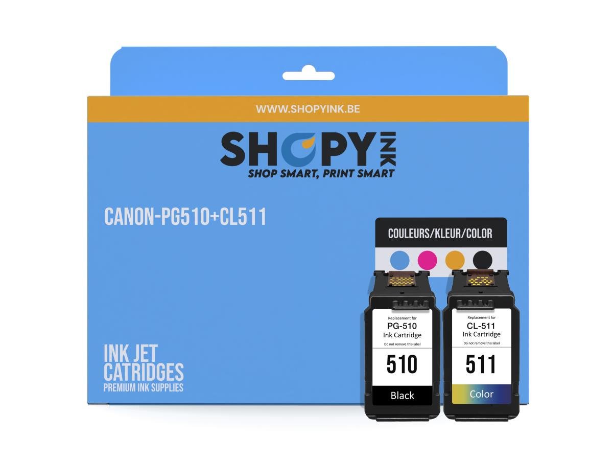 Canon PG-510 (PG-510 / CL-511) – Pack de cartuchos de tinta compatible