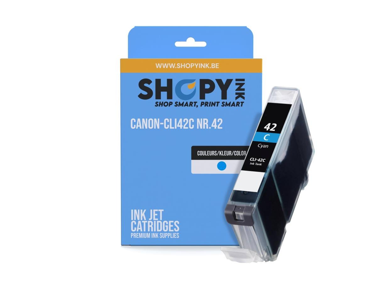 Canon CLI-42 (CLI-42C) – Cartucho de tinta Cian Compatible