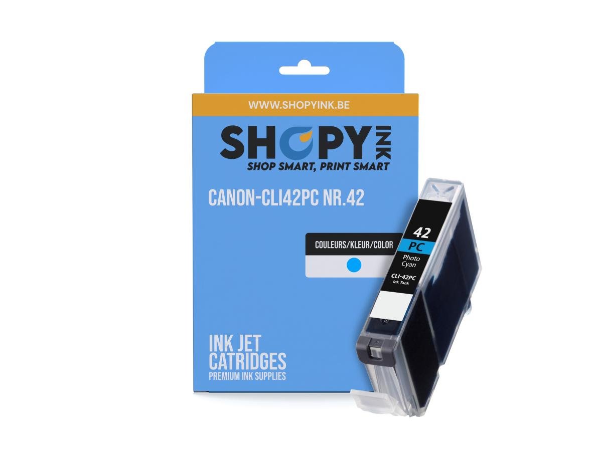 Canon CLI-42 (CLI-42PC) – Cartucho de tinta Foto Cian Compatible