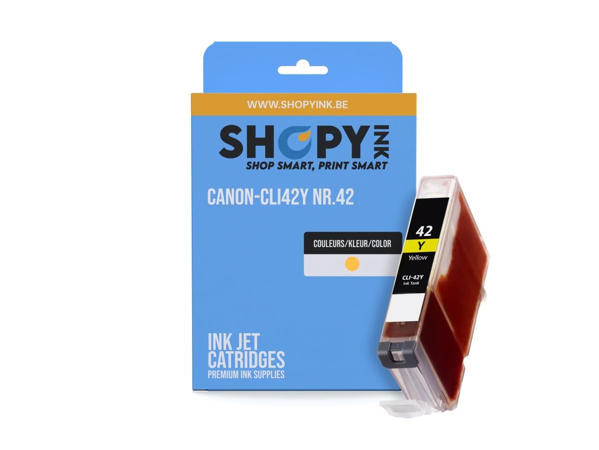 Canon CLI-42 (CLI-42Y) – Cartucho de tinta Amarillo Compatible