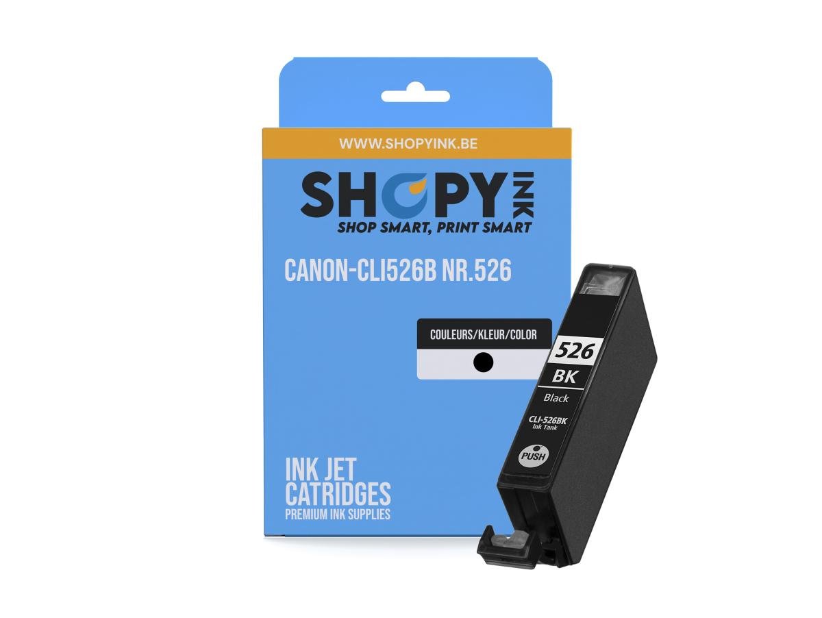 Canon CLI-526 (CLI-526BK) – Cartucho de tinta Negro Compatible