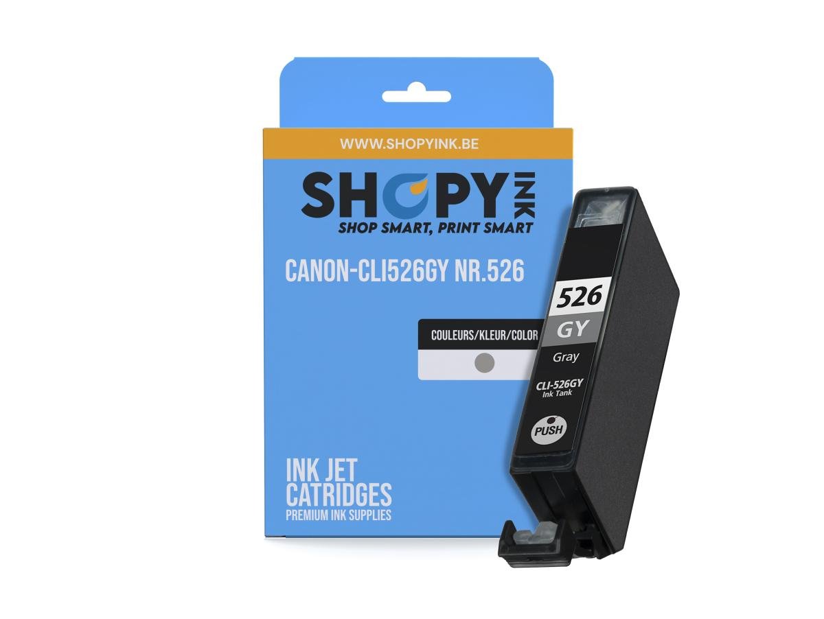 Canon CLI-526 (CLI-526G) – Cartucho de tinta Gris Compatible