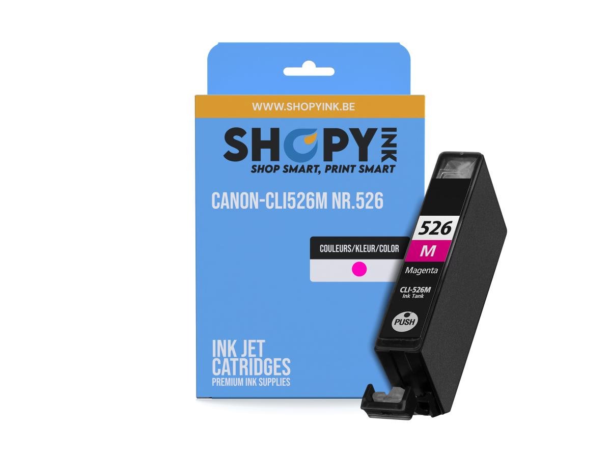 Canon CLI-526 (CLI-526M) – Cartucho de tinta Magenta Compatible