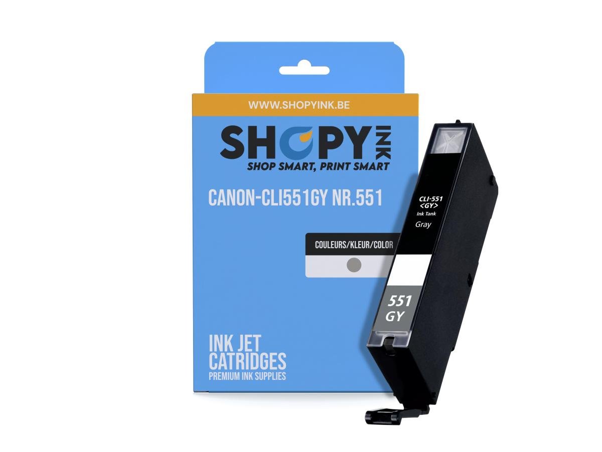 Canon CLI-551 (CLI-551GY) – Cartucho de tinta Gris Compatible