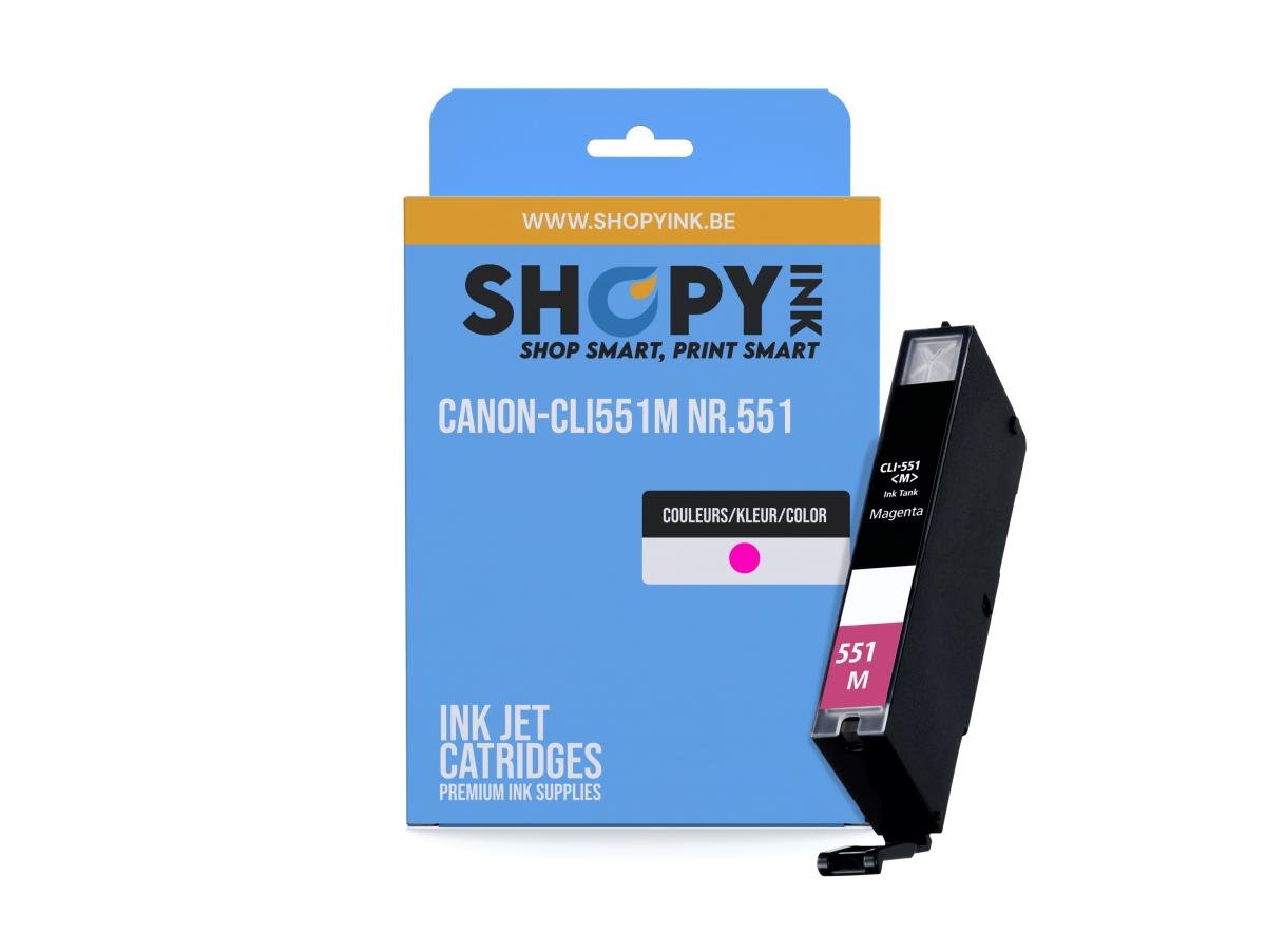 Canon CLI-551 (CLI-551M) – Cartucho de tinta Magenta Compatible