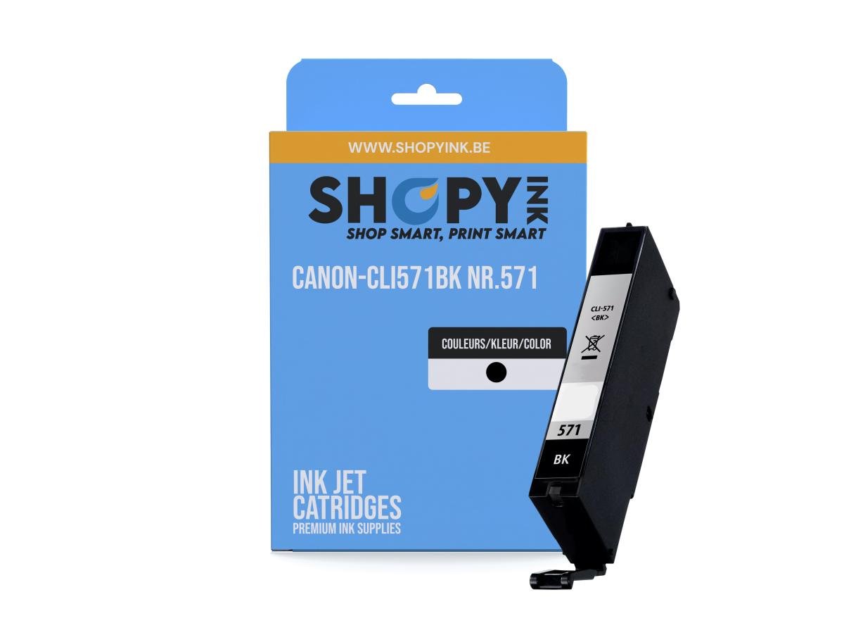 Canon CLI-571 (CLI-571BK) – Cartucho de tinta Negro Compatible